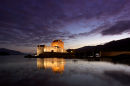 Eilean Donan castle at dusk
