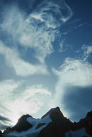 Cloud formation over Le Râteau.