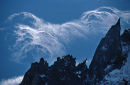 High clouds over the Aiguille de la Republique
