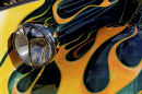 Detail of a hotrod