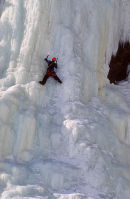 Ice climbing at Chute Montmorency