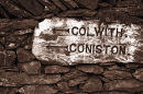 Milestone for Colwith and Coniston
