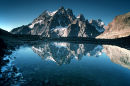 Pelvoux reflected in Lac Tuckett