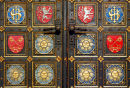 Doorway in Prague castle