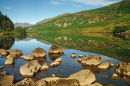 Snowdonia and Llyn Mymbyr from Plas Y Brenin
