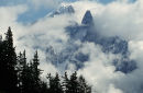 Storm clearing from the Aiguille Verte