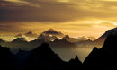 Sunrise from Mont Blanc de Tacul