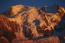 Sunset on Mont Blanc de Tacul