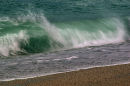 Surf on a beach