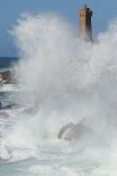 Lighthouse and Wave
