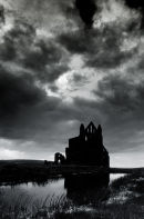 A brooding sky over Whitby Abbey