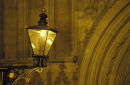 A lamp outside York Minster