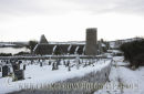Drumlane Abbey In Winter, Milltown, County Cavan, Ireland.