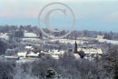 Winter view of Milltown Village, County Cavan, Ireland 