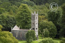 Ruined Church, Lough Key Forest Park, County Roscommon, Ireland.