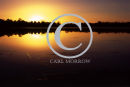 Sunset on Arden Lake, County Cavan, Ireland