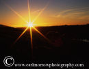 Sunrise from a County Cavan hillside.