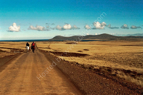 Rider's enroute to Fox Bay