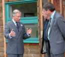 Prince Charles at Opening of Forestry Commission Office, Inverness