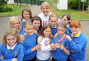 Olympic Gold Winning Sailor Sarah Ayton at Raigmore Primary School