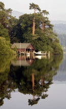 Boathouse Reflection