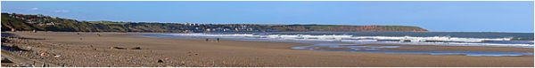 Filey Bay from Hunmanby Gap