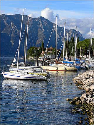 Boats at Malcesine