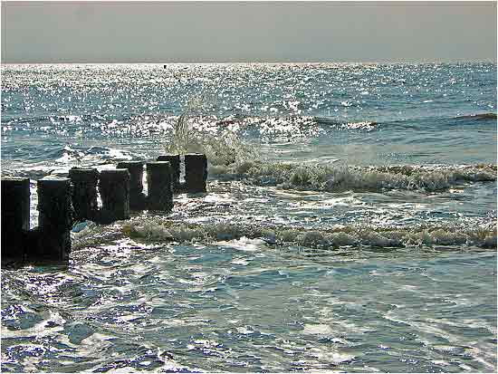 Out to sea