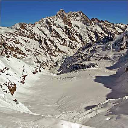View from the Eiger North Face