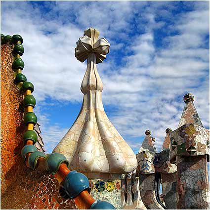 Gaudi's Rooftop