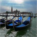 Gondolas and San Giorgio Maggiore