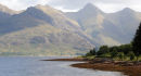 A view across Loch Duich towrds the sisters