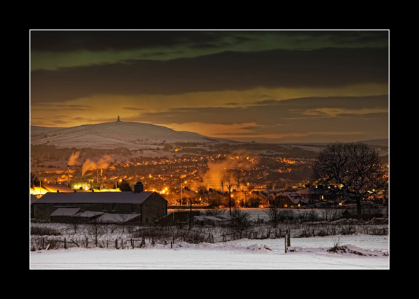 Darwen Tower at Night