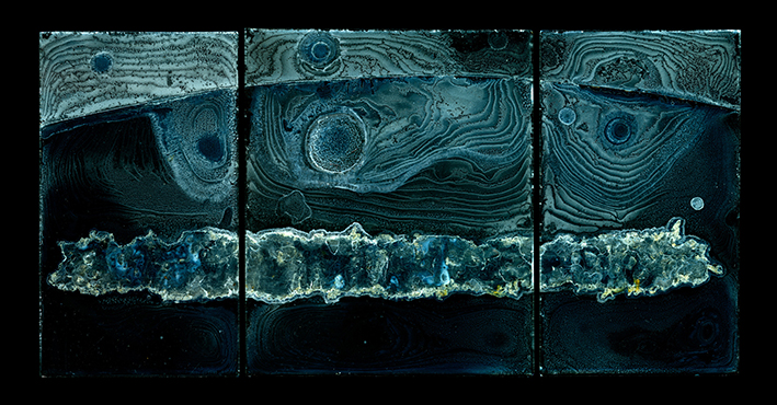 Catch a Wave  - Iona,  Triptych, 2010
