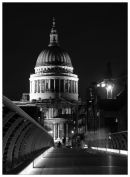 St Pauls from the Wobbly Bridge