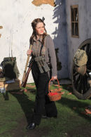 Rifle and Basket