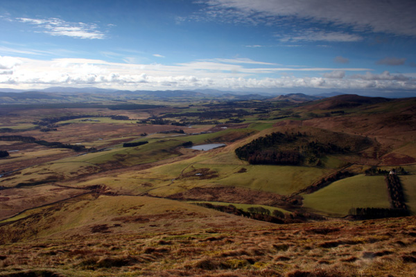 Quarrel Burn Reservoir from South Black Hill