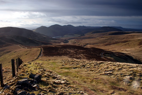 View from Allermuir Hill