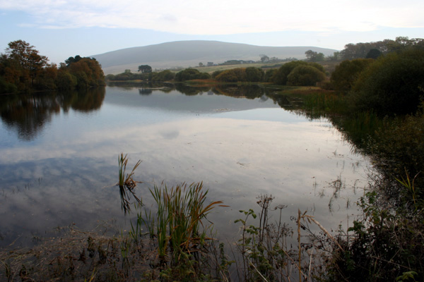 Threipmuir Reservoir from Redford Bridge