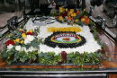 Flowers at Jade Goody's funeral
