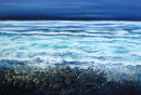 Stormy Sea with Stones