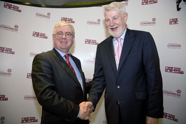 Eamon Gilmore & David Begg