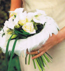 Personalised hand-tied bouquet