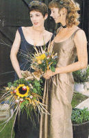Free-style bridesmaids bouquet