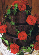 A simple but effective cake decoration