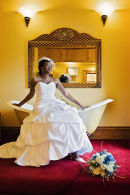 A series of photos of the wedding of Damaqu and Tunde which took place at Craig- Nos Castle. Beautiful photography by Phototom