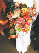 Free-style bouquet - for the bride who wants something a little different !