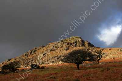 Sheepstor in January Dartmoor