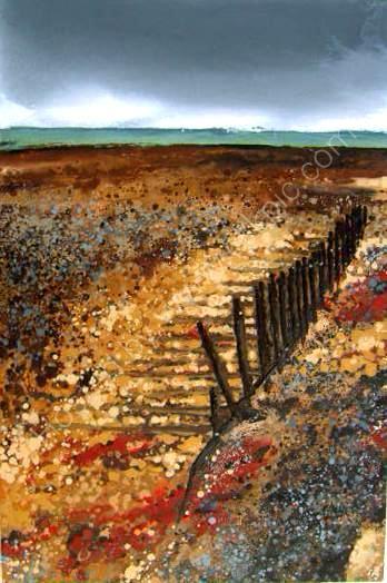 Newcastle-Beach painting.
