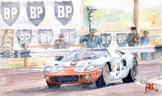 gt40 le mans 1968
